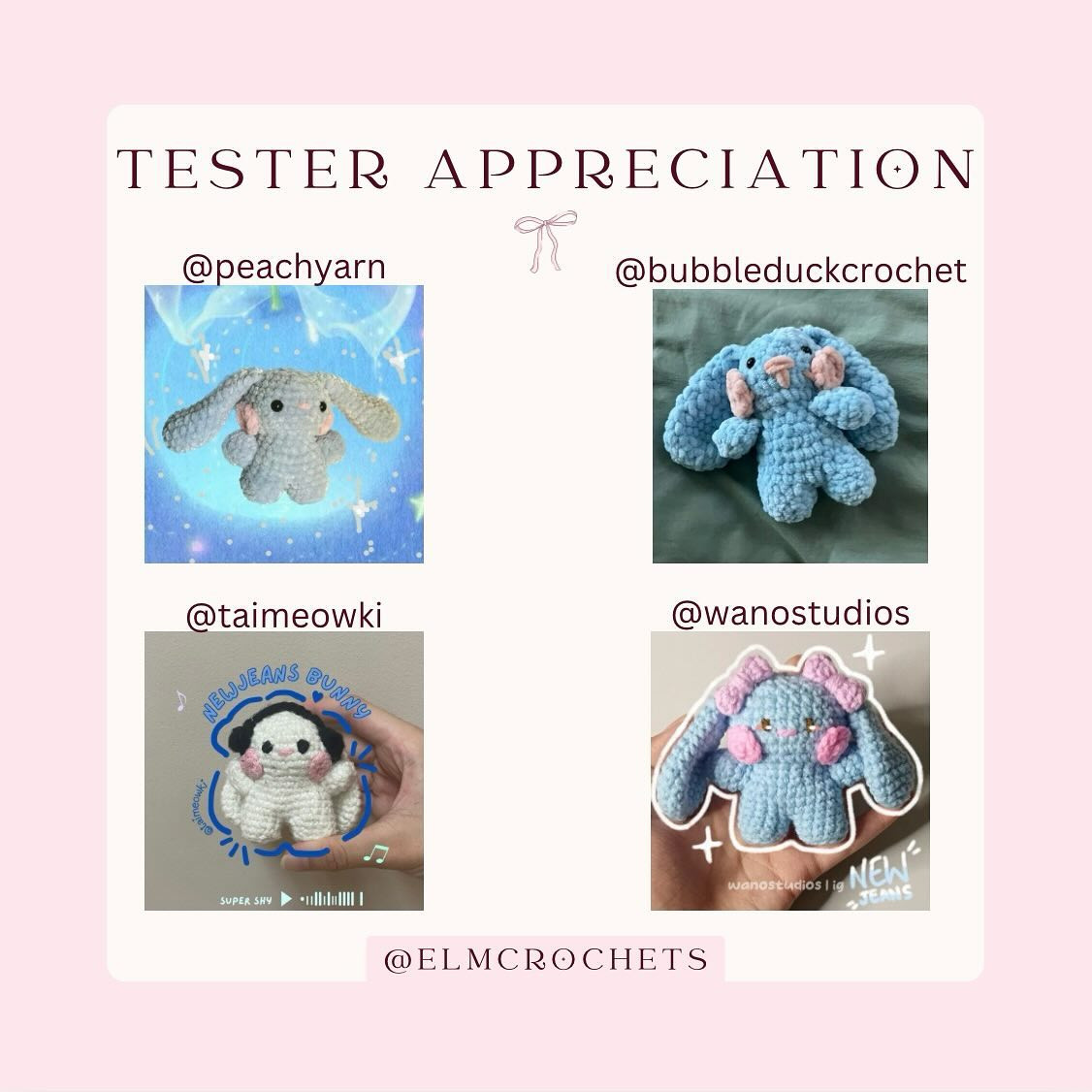 Cute Bunny Crochet Pattern for Amigurumi Enthusiasts