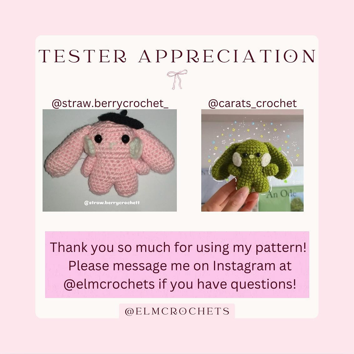 Cute Bunny Crochet Pattern for Amigurumi Enthusiasts