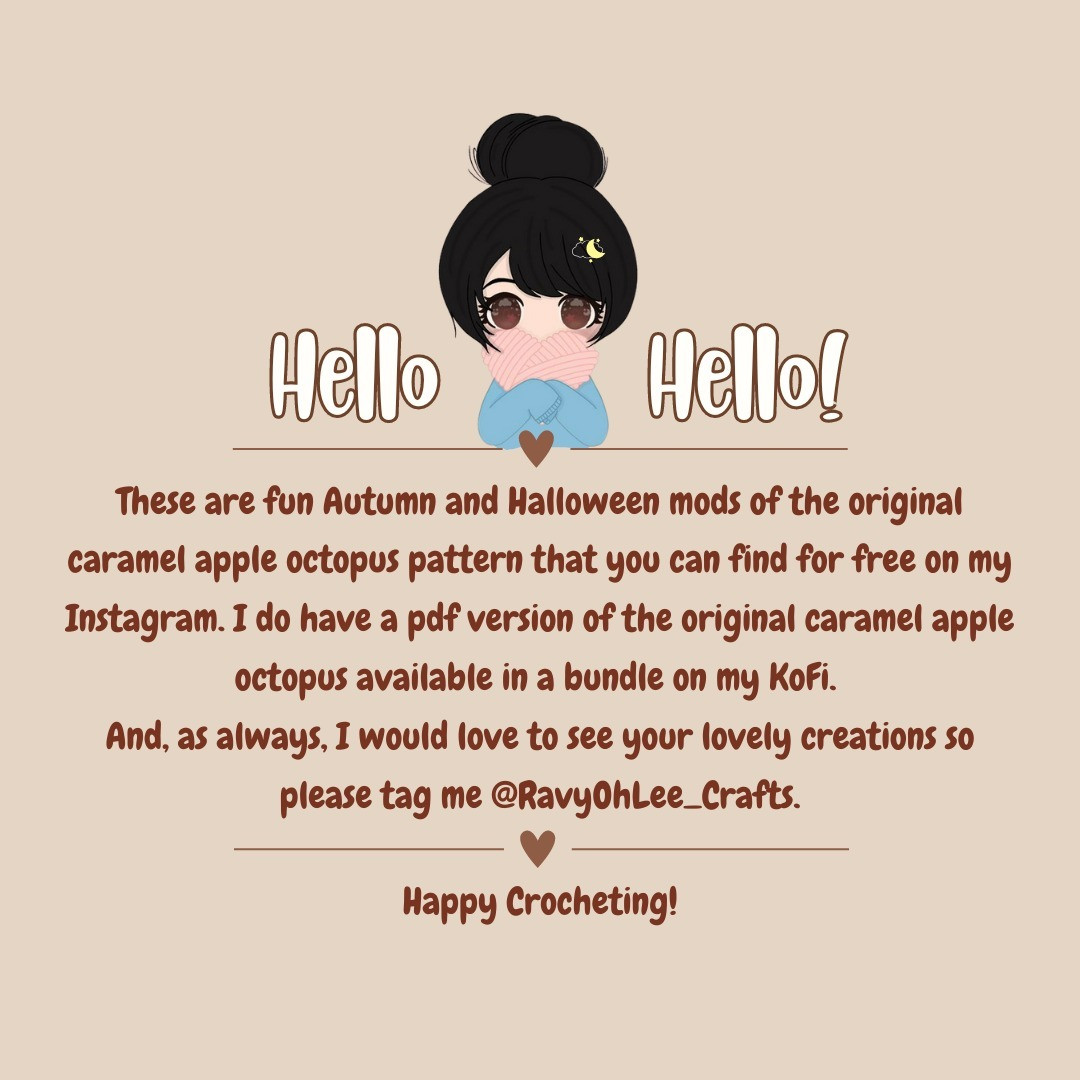 Cute Candy Corn Crochet Mods for Halloween