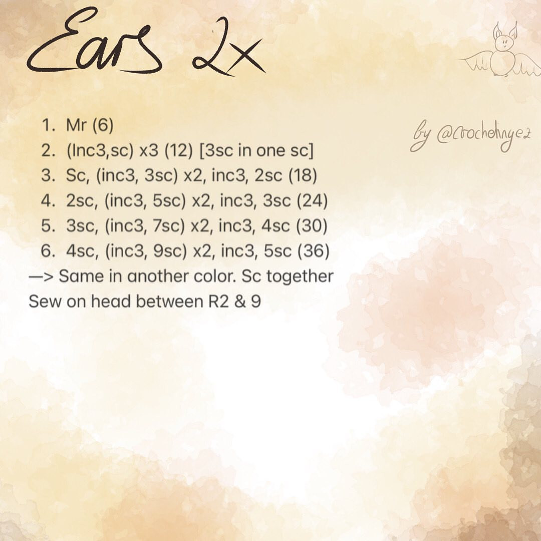 Cute Crochet Bat Pattern for Beginners and Enthusiasts