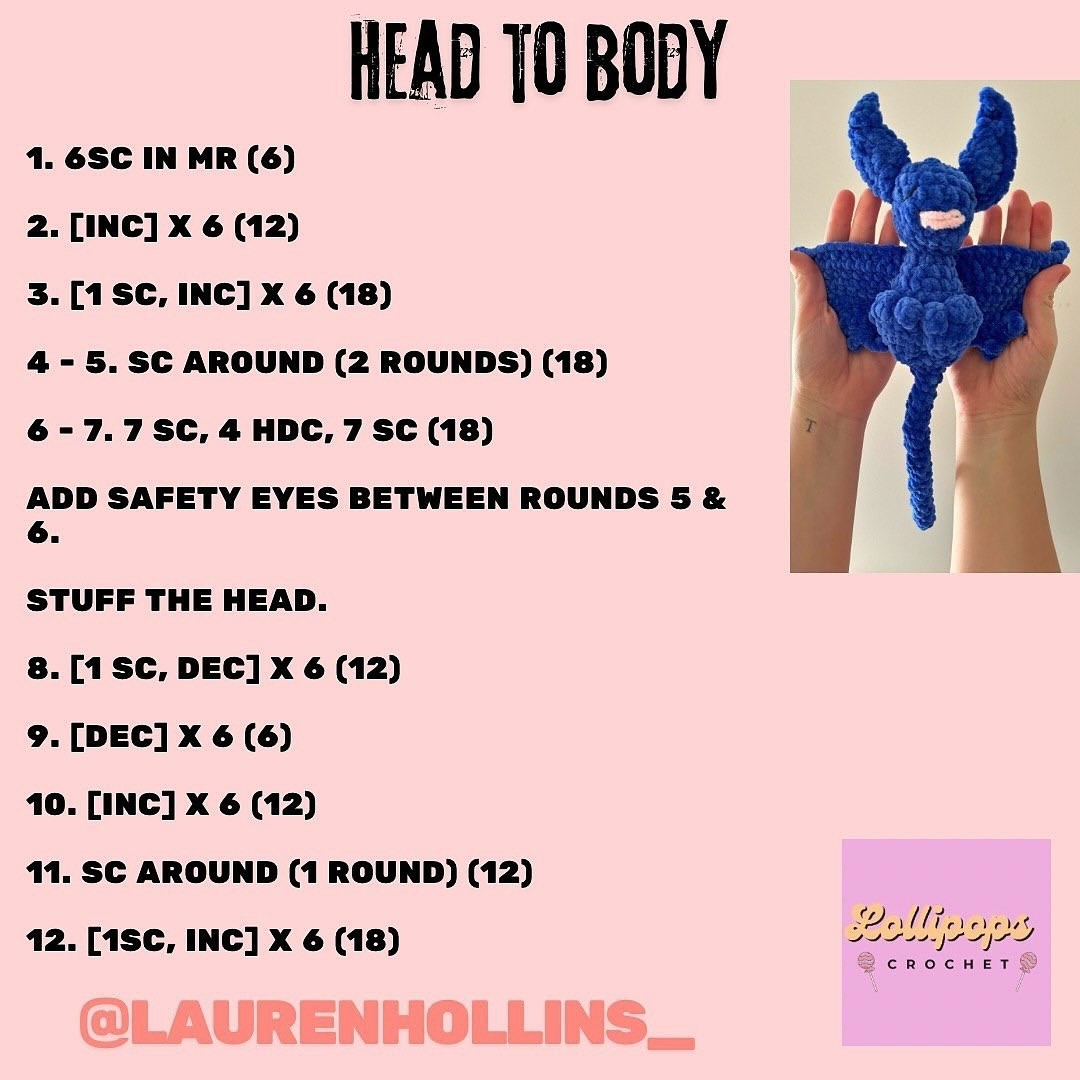 Cute Crochet Bat Pattern for Halloween Crafting Fun