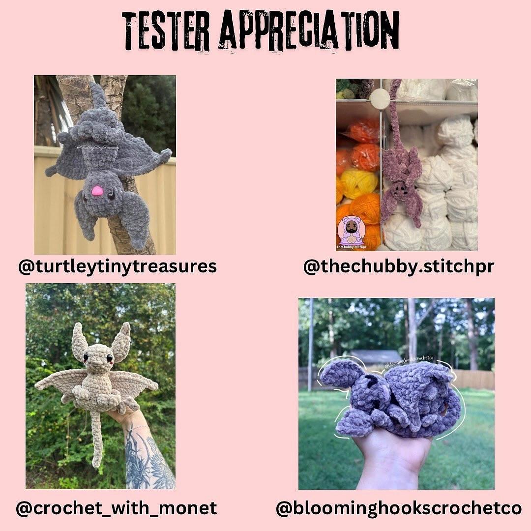 Cute Crochet Bat Pattern for Halloween Crafting Fun