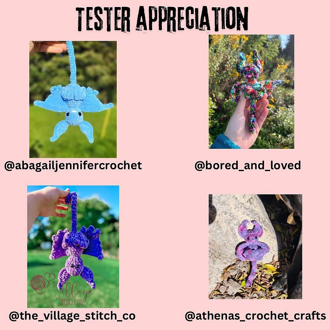 Cute Crochet Bat Pattern for Halloween Crafting Fun