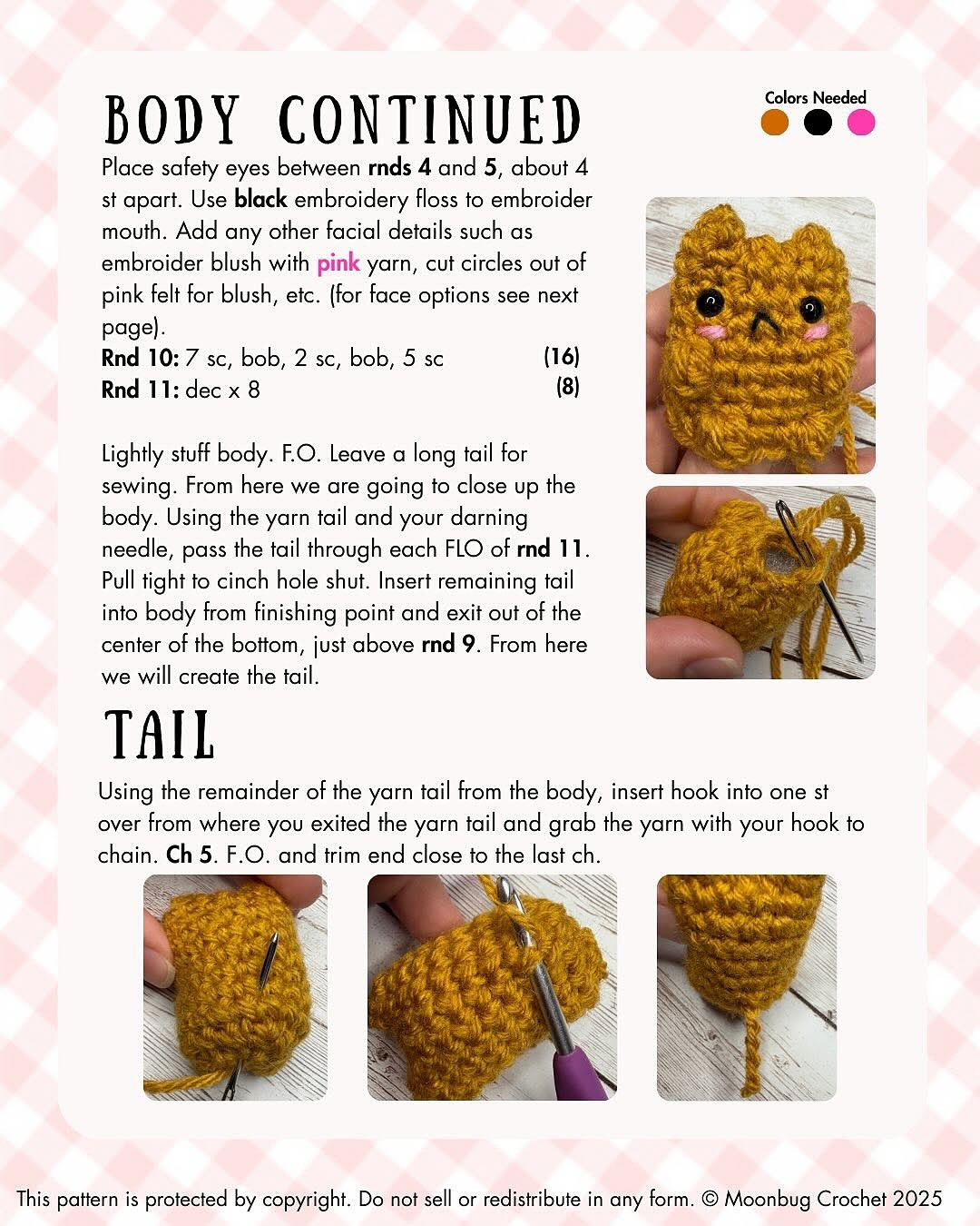 Cute Crochet Bear Faces: Six Adorable Expressions to Choose From