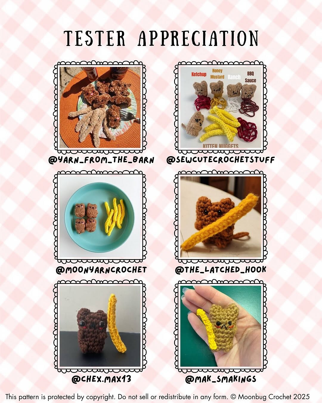 Cute Crochet Bear Faces: Six Adorable Expressions to Choose From