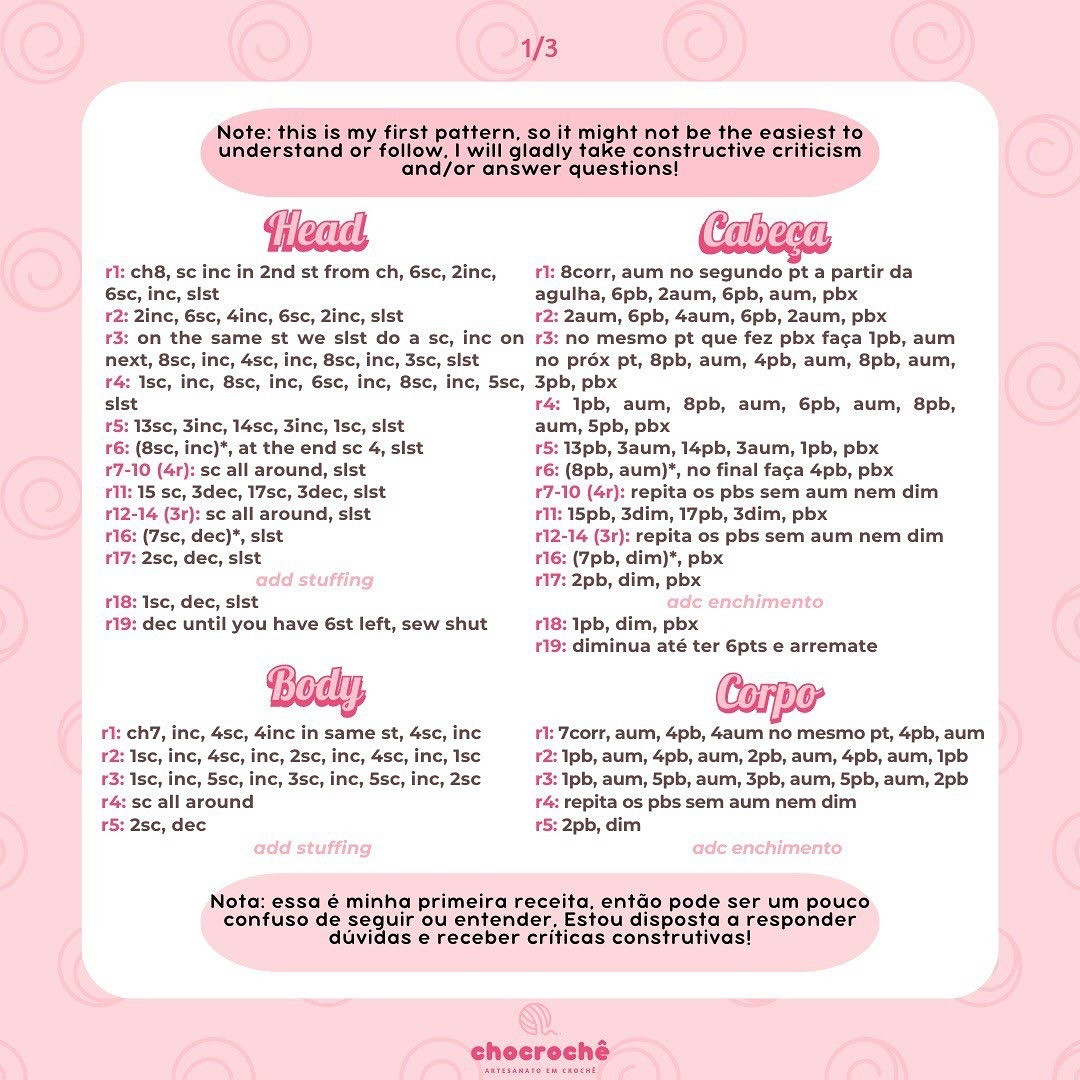 Cute Crochet Bunny with Blue Bow Free Pattern