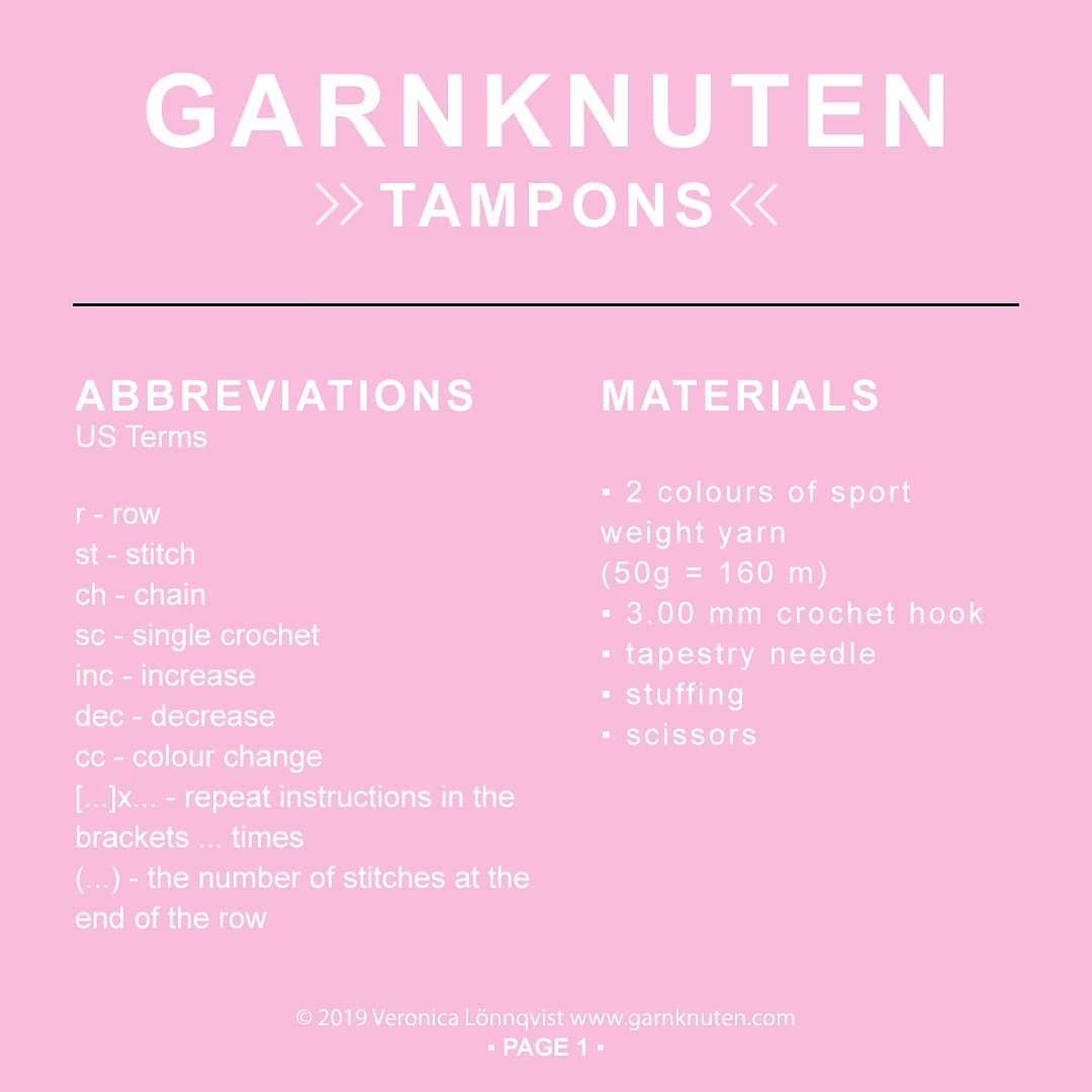 Cute Crochet Capsule Pattern with Free Instructions