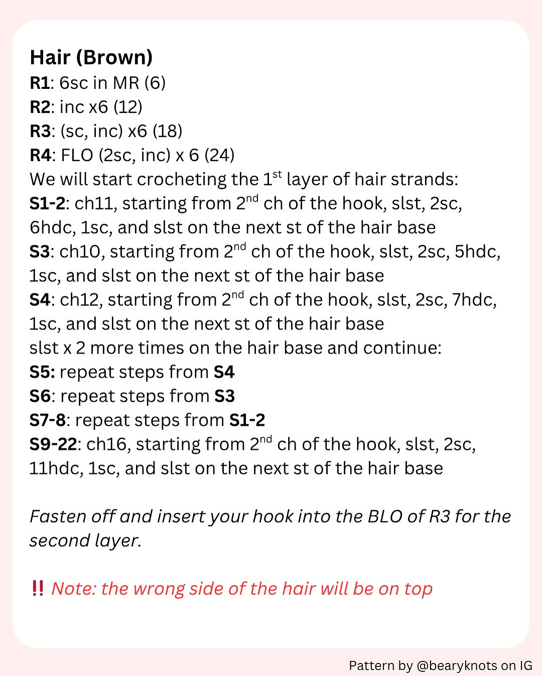 Cute Crochet Doll Pattern Inspired by Airport Fashion