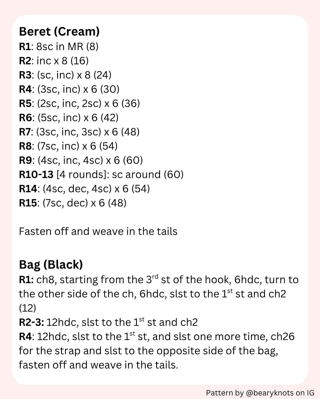 Cute Crochet Doll Pattern Inspired by Airport Fashion