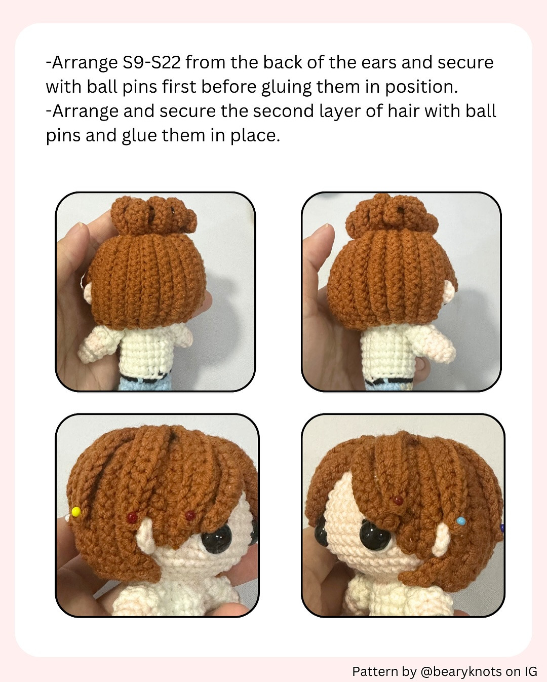 Cute Crochet Doll Pattern Inspired by Airport Fashion
