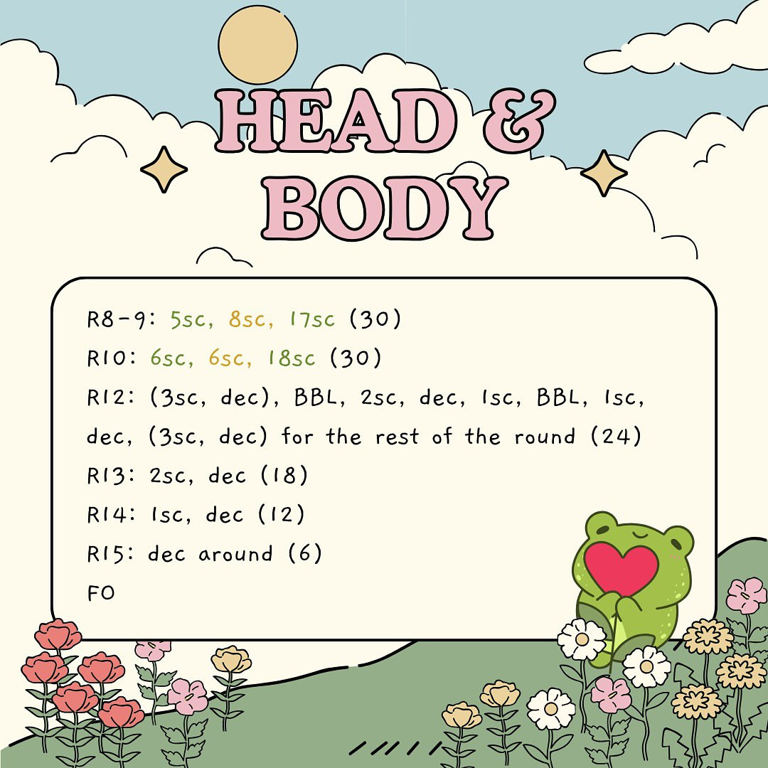 Cute Crochet Frog with Overalls Free Pattern for Beginners