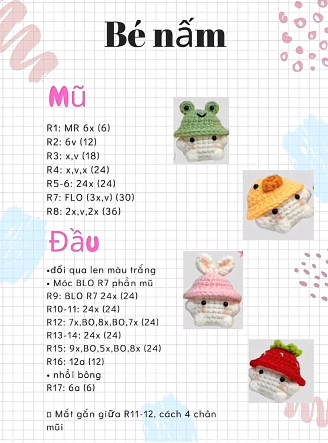 Cute Crochet Keychain Collection: Adorable Handmade Accessories