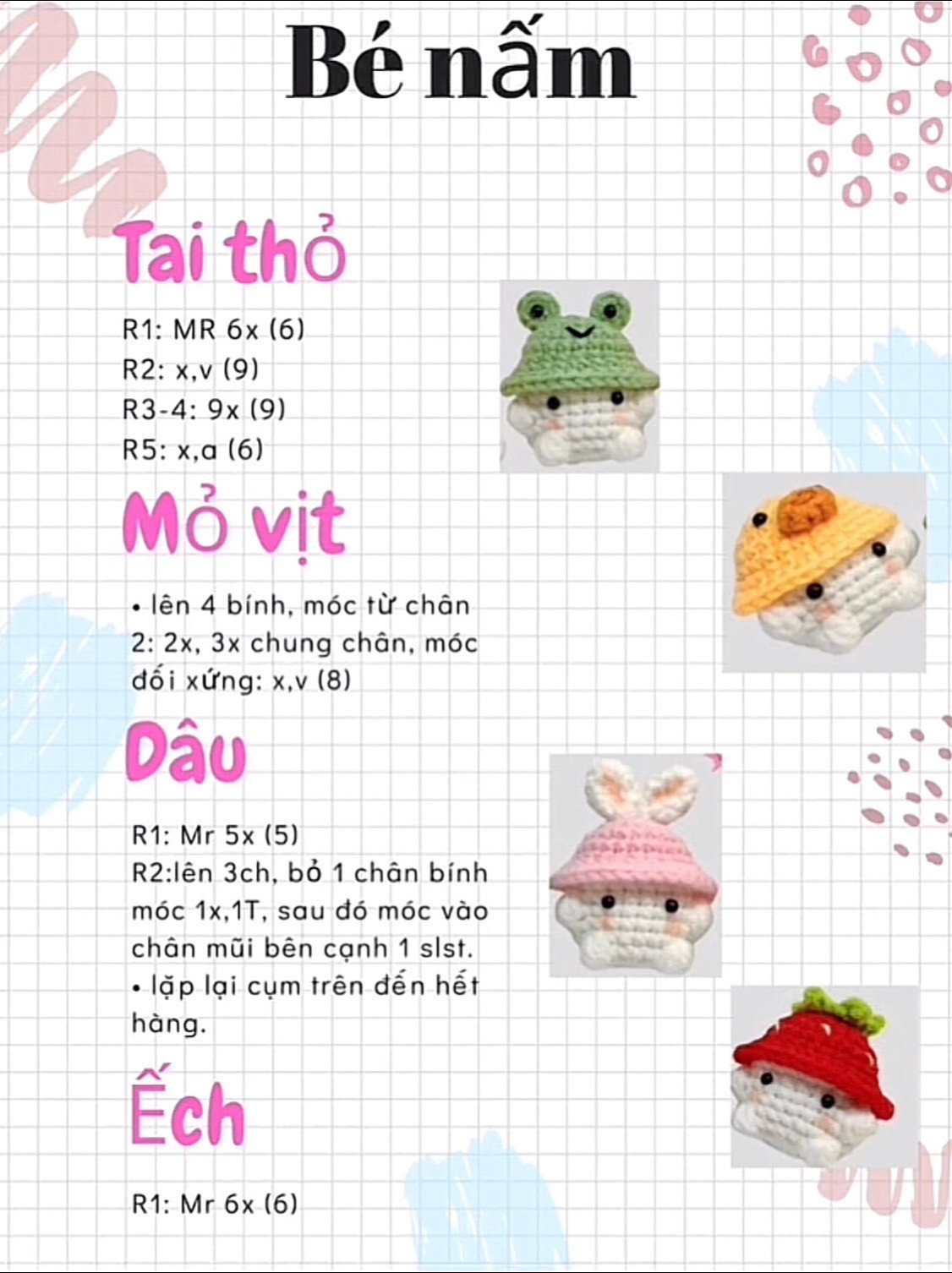 Cute Crochet Keychain Collection: Adorable Handmade Accessories