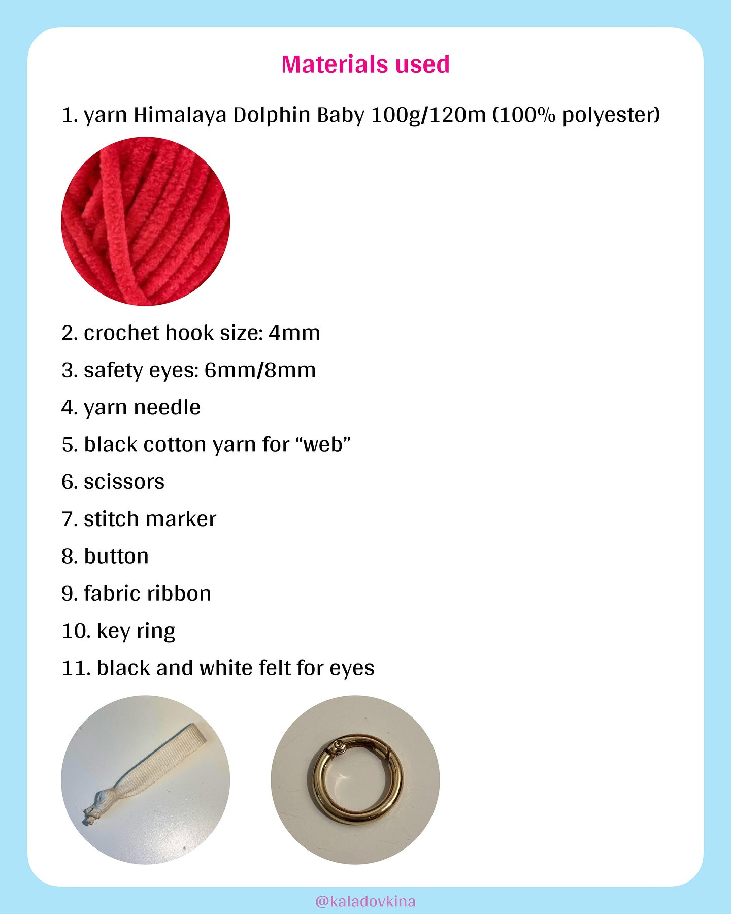 Cute Crochet Keychains Featuring Popular Cartoon Characters and Fruits