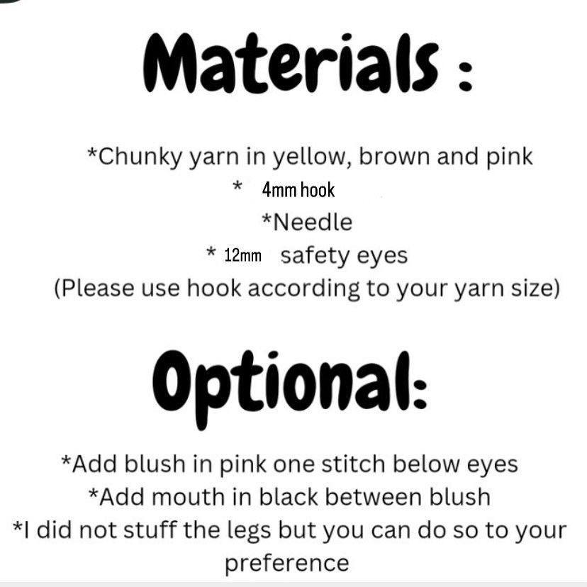 Cute Crochet Lemon Pattern for Beginners - Free Download