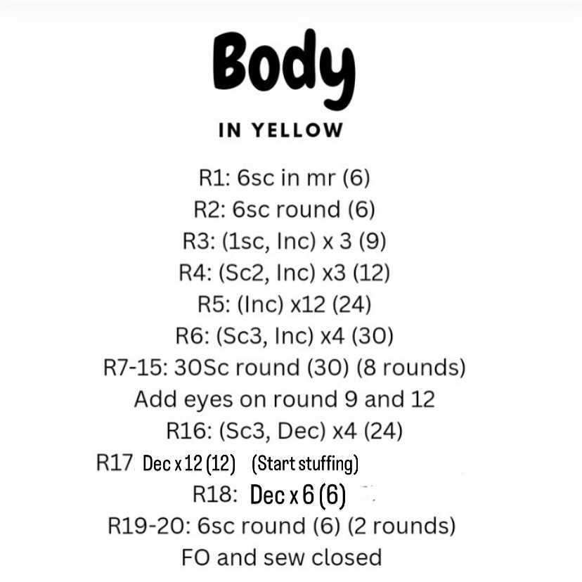 Cute Crochet Lemon Pattern for Beginners - Free Download