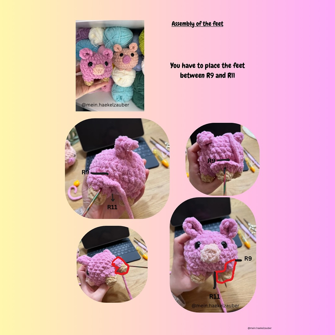 Cute Crochet Pig Pattern: Mr. Bacon and Ms. Krispy Free Tutorial
