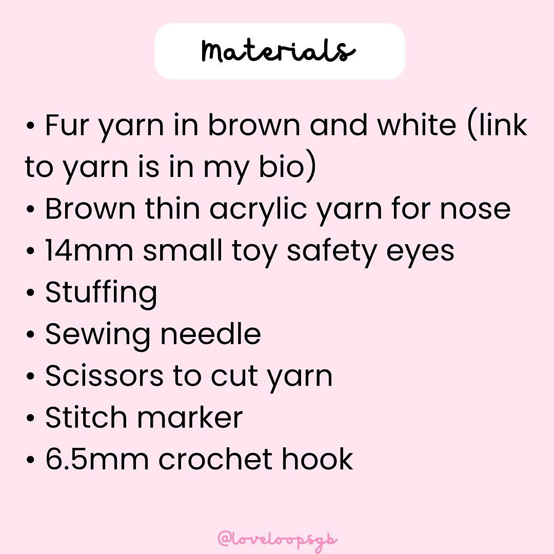 Cute Crochet Plush Monkey Free Pattern Tutorial