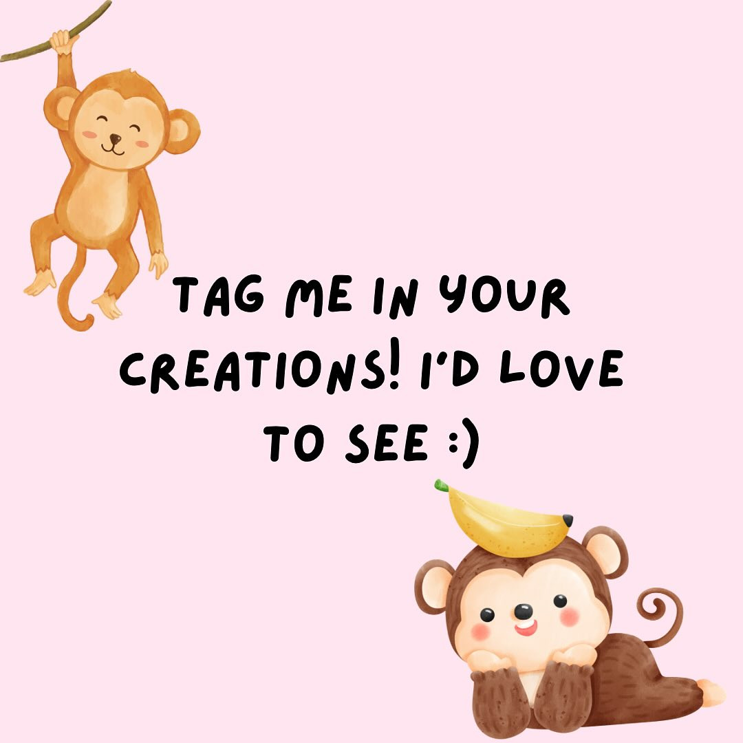 Cute Crochet Plush Monkey Free Pattern Tutorial