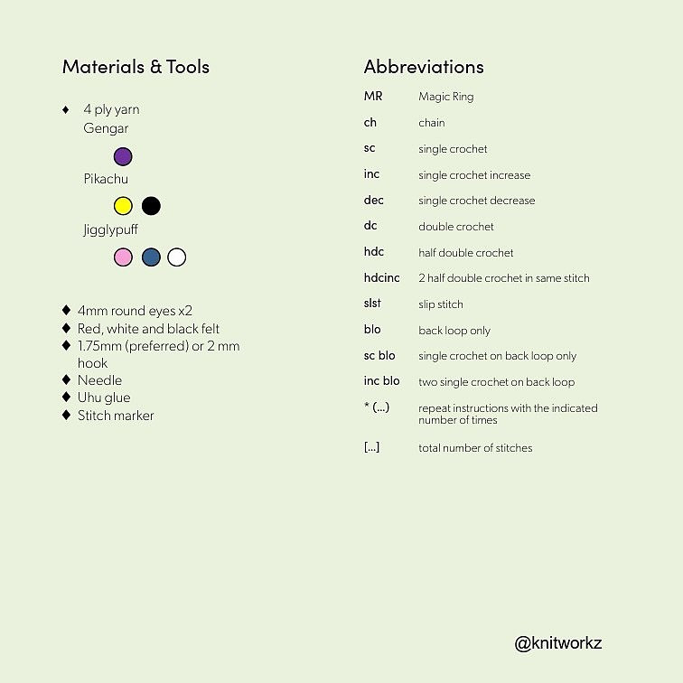 Cute Crochet Pokemon Hats: Free Patterns for Smiski Figures