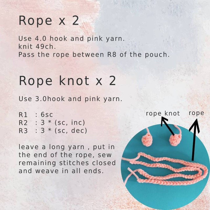 Cute Crochet ShellieMay Pouch Pattern for Beginners