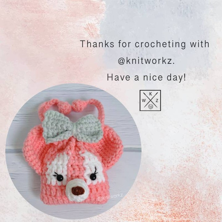 Cute Crochet ShellieMay Pouch Pattern for Beginners