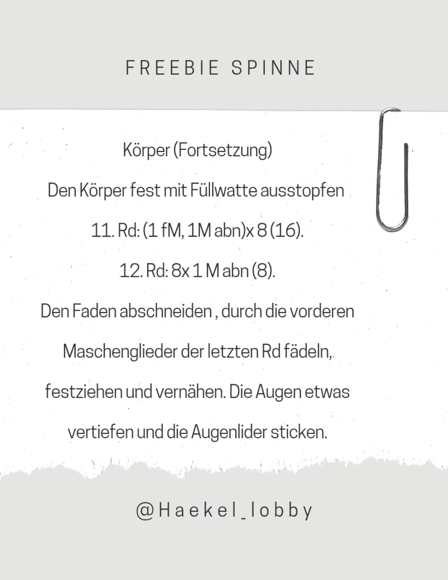 Cute Crochet Spider Amigurumi Pattern for Beginners