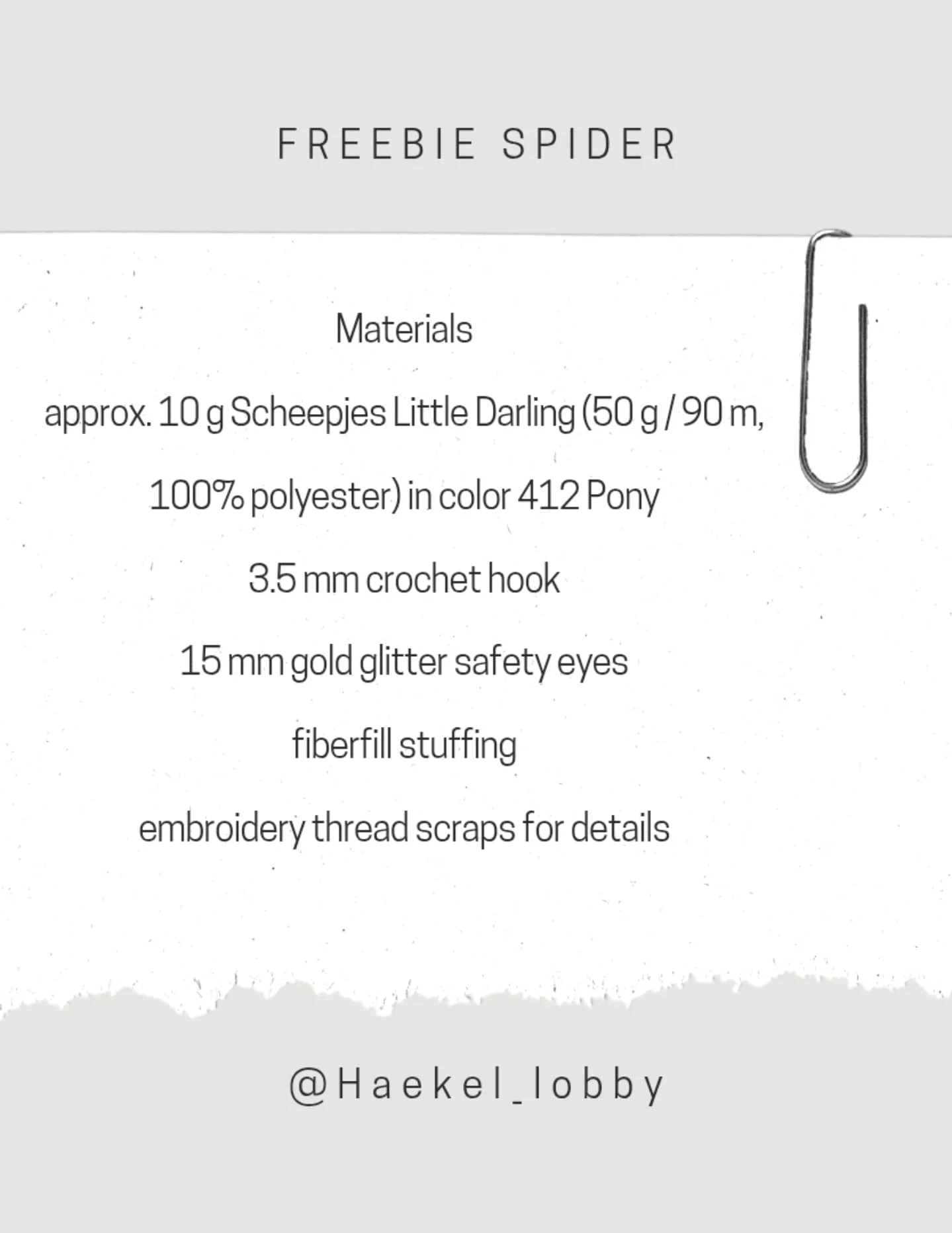 Cute Crochet Spider Amigurumi Pattern for Beginners