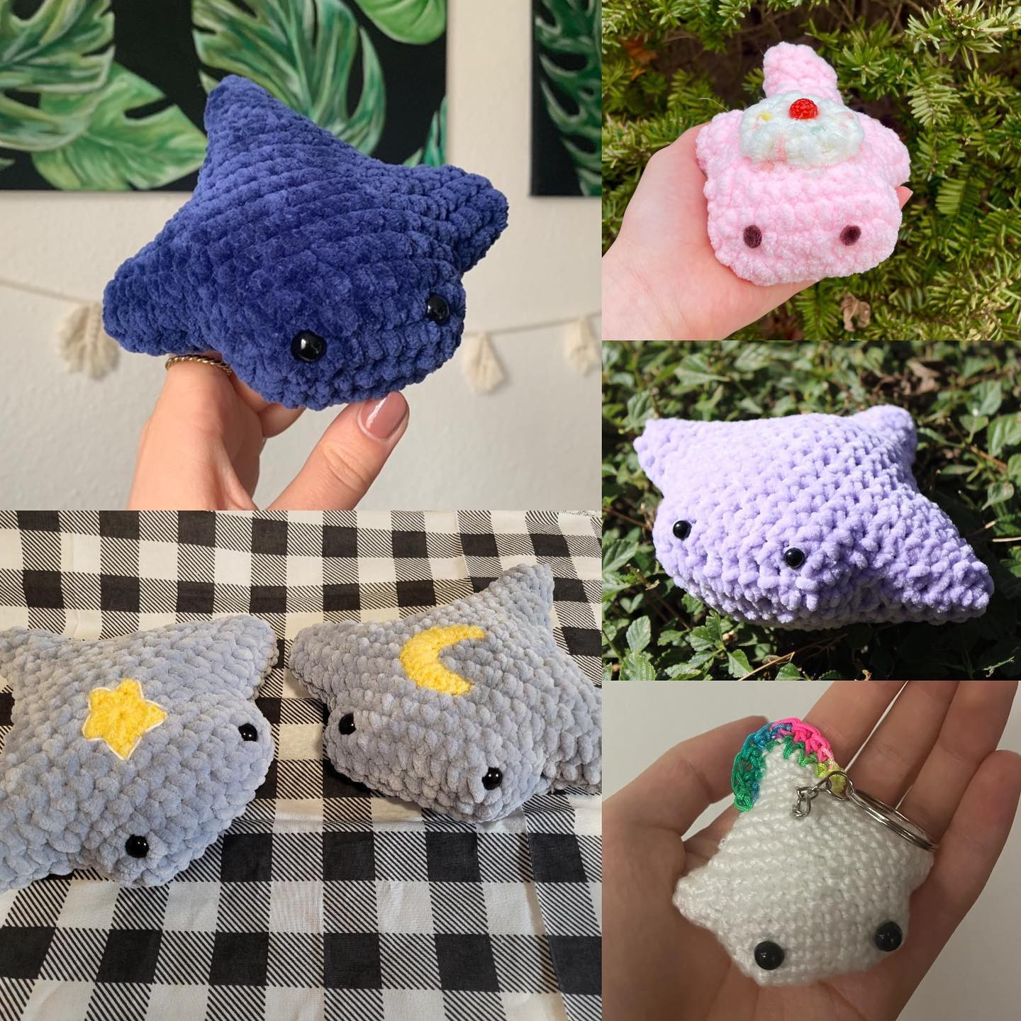 Cute Crochet Stingray Pattern: DIY Your Own Plush Toy