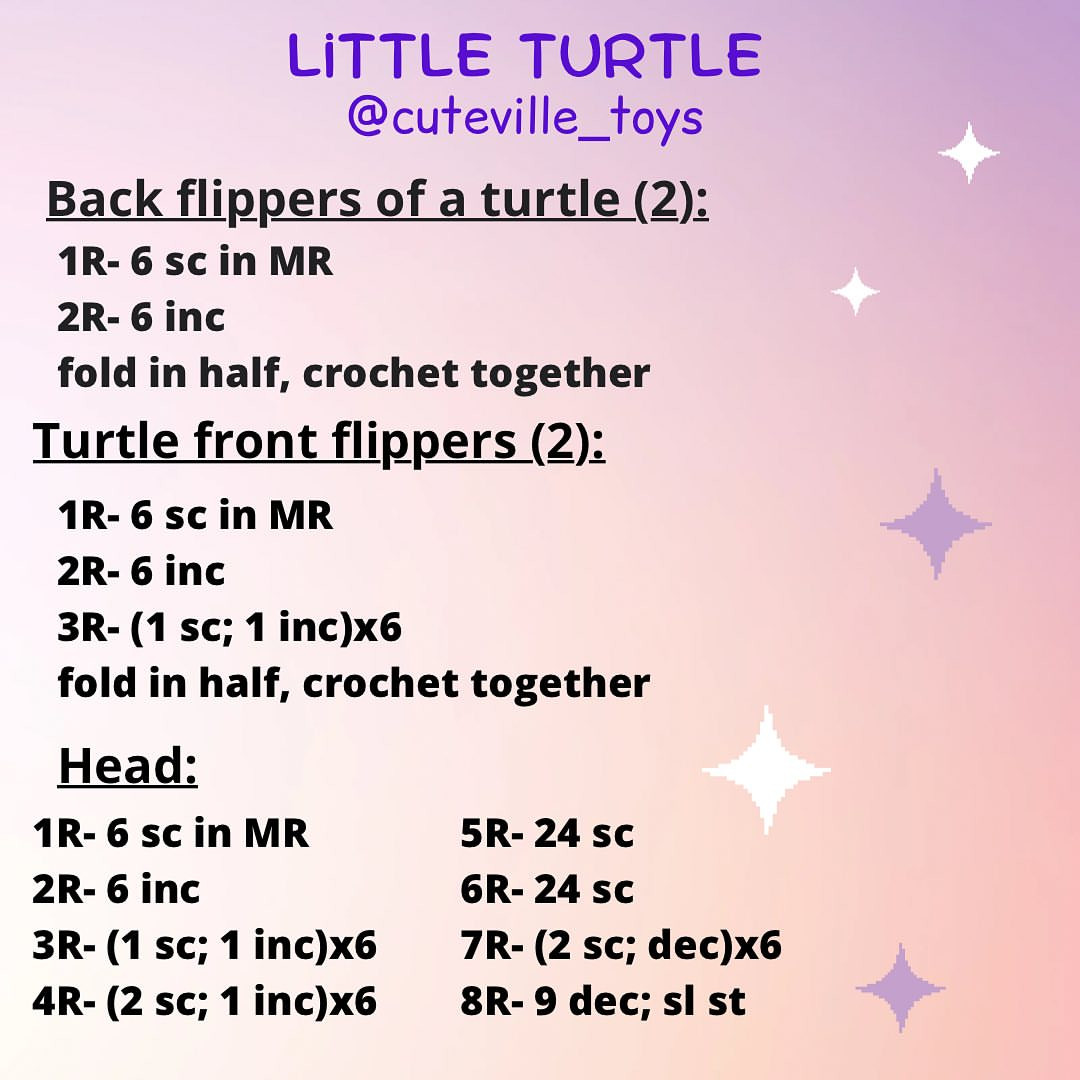 Cute Crochet Turtle Keychain Pattern for Beginners