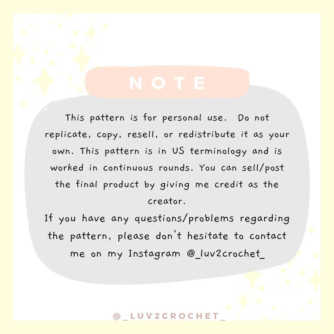 Cute Fuzzy Amigurumi Free Crochet Pattern