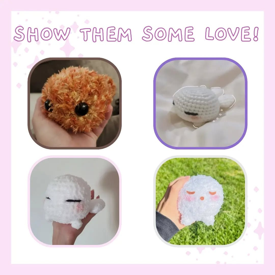 Cute Fuzzy Amigurumi Free Crochet Pattern