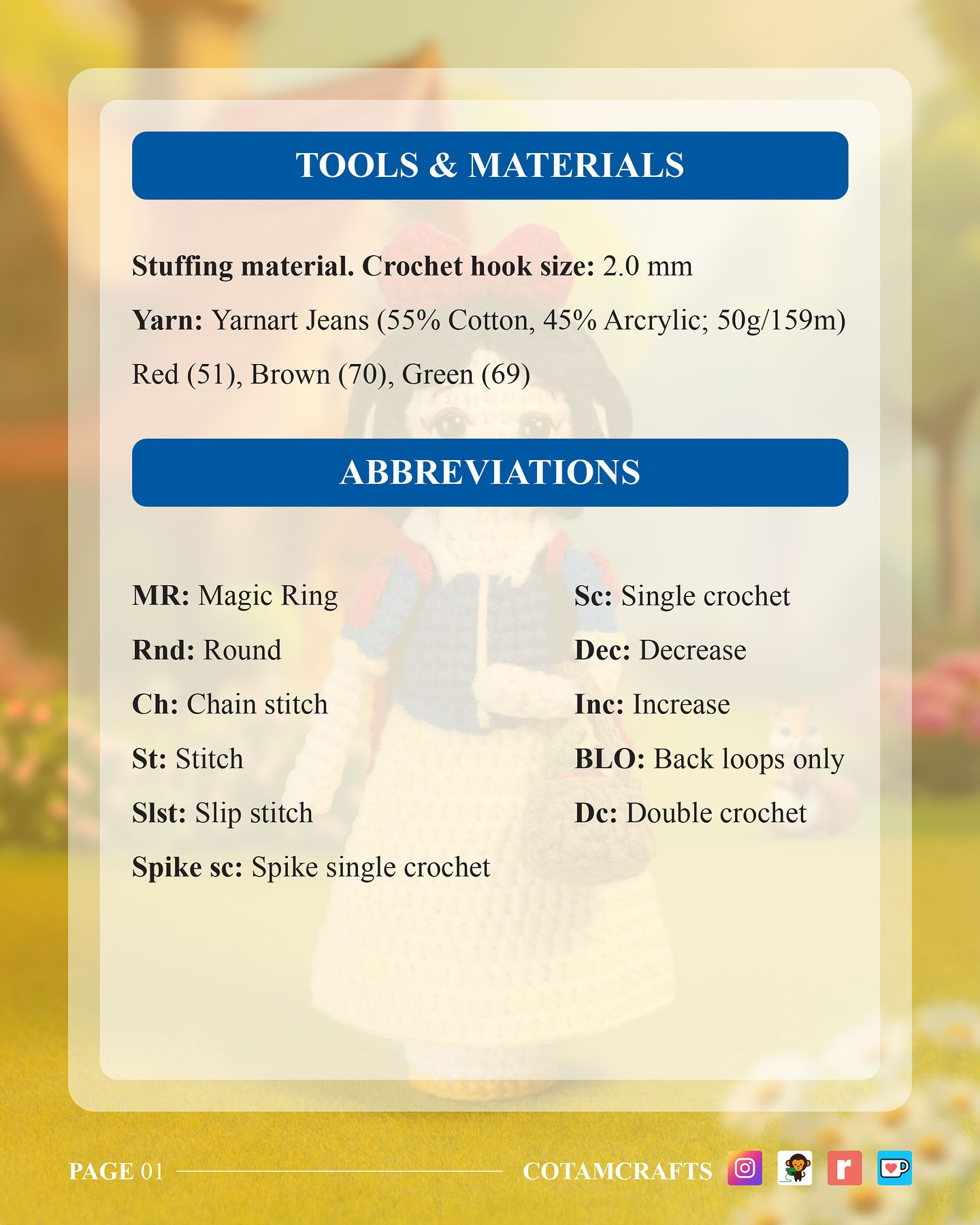 Cute Mini Crochet Apple Basket Free Pattern for Beginners