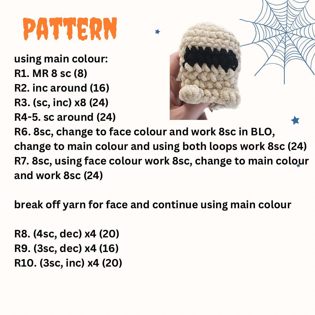 Cute Mummy Crochet Patterns for Halloween Fun