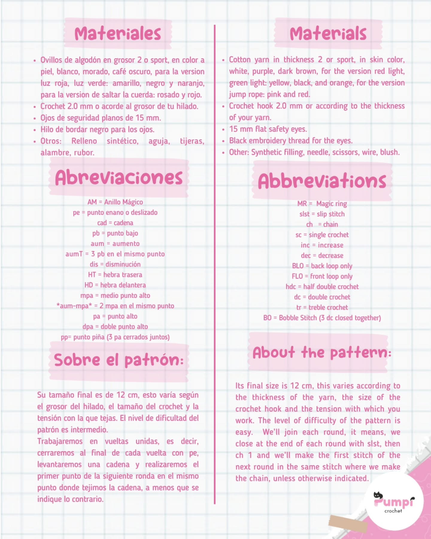 Cute Young-hee Crochet Pattern for Amigurumi Lovers