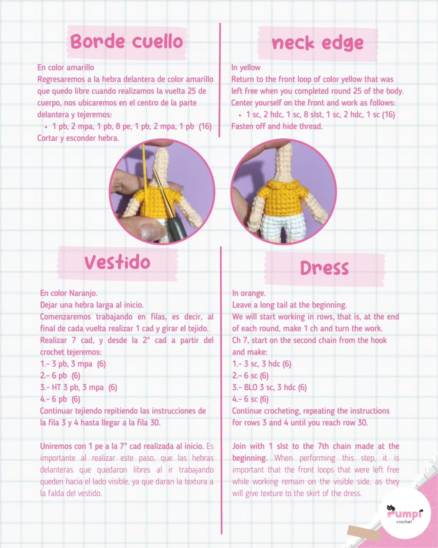 Cute Young-hee Crochet Pattern for Amigurumi Lovers