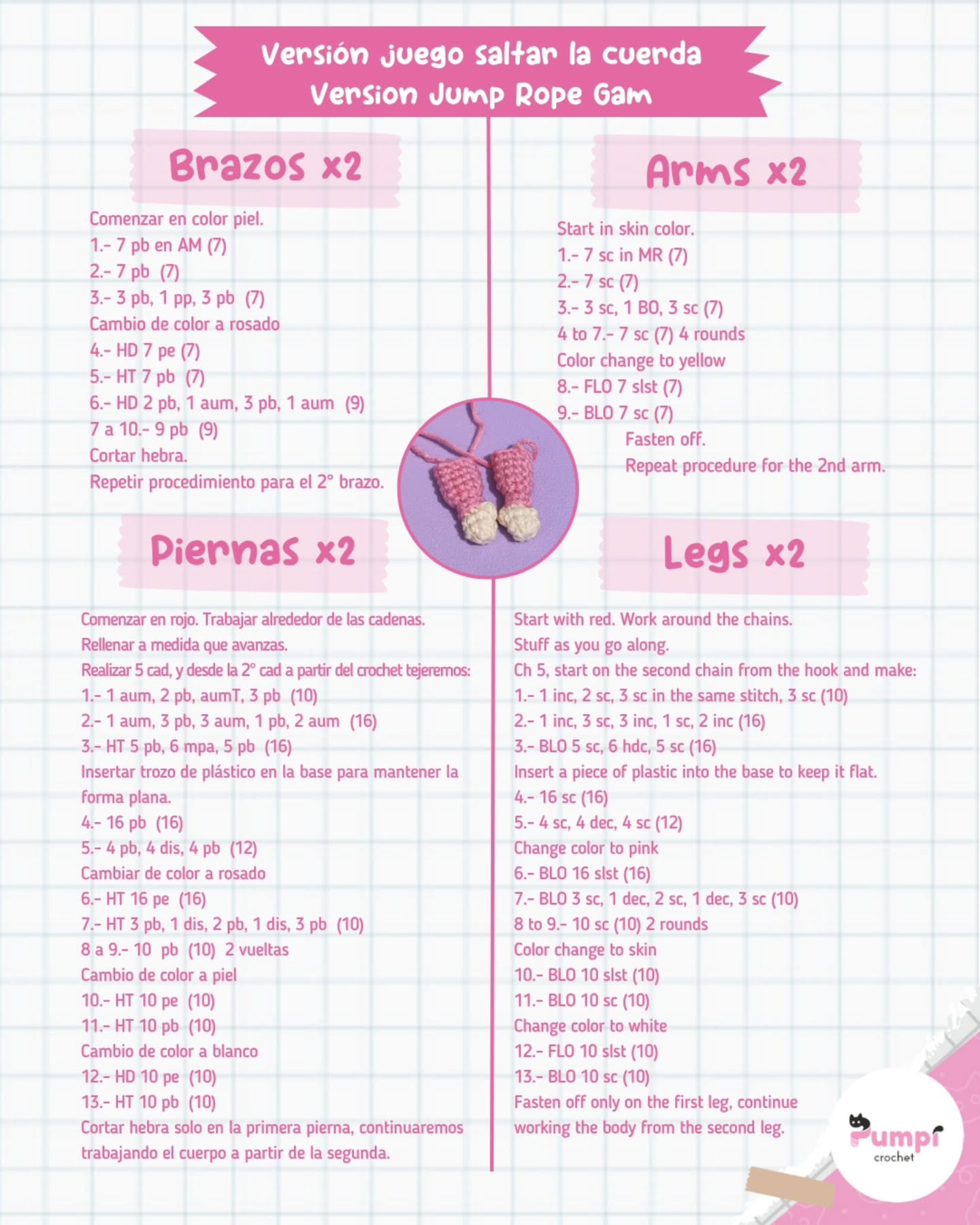 Cute Young-hee Crochet Pattern for Amigurumi Lovers