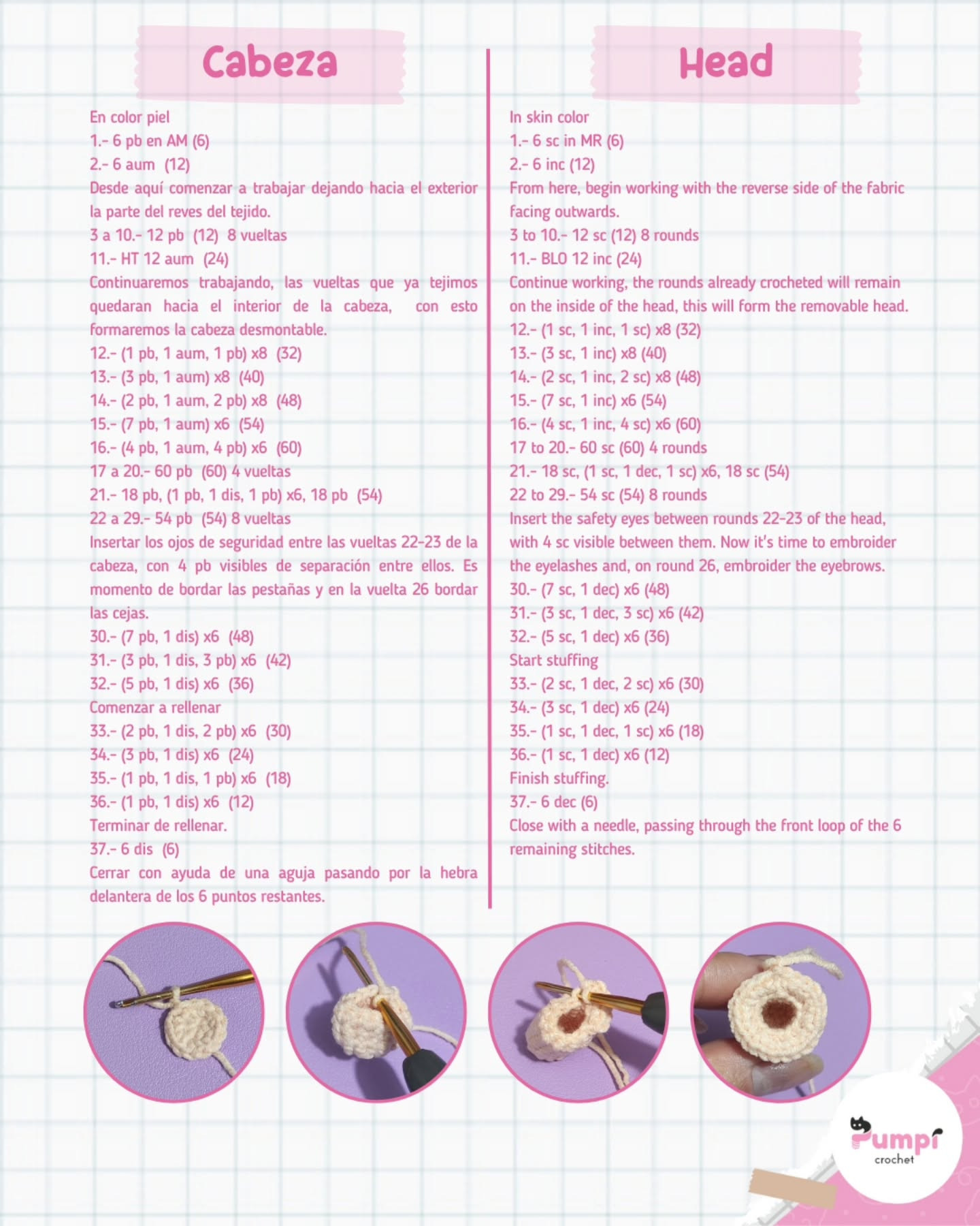 Cute Young-hee Crochet Pattern for Amigurumi Lovers