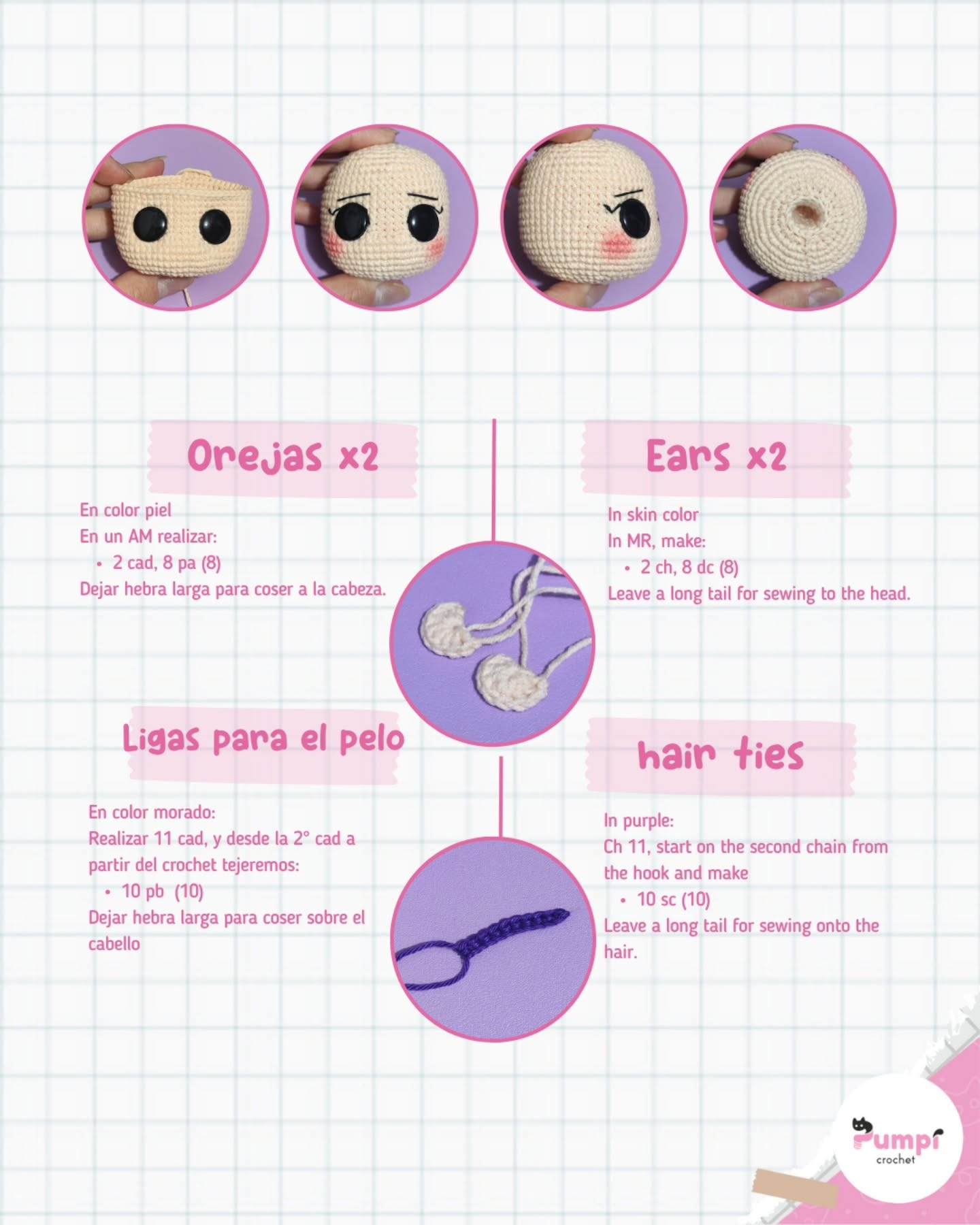 Cute Young-hee Crochet Pattern for Amigurumi Lovers