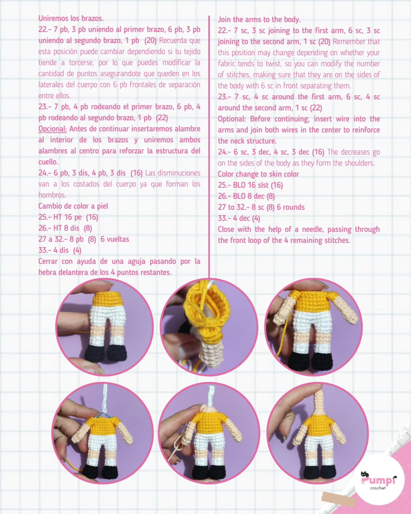 Cute Young-hee Crochet Pattern for Amigurumi Lovers