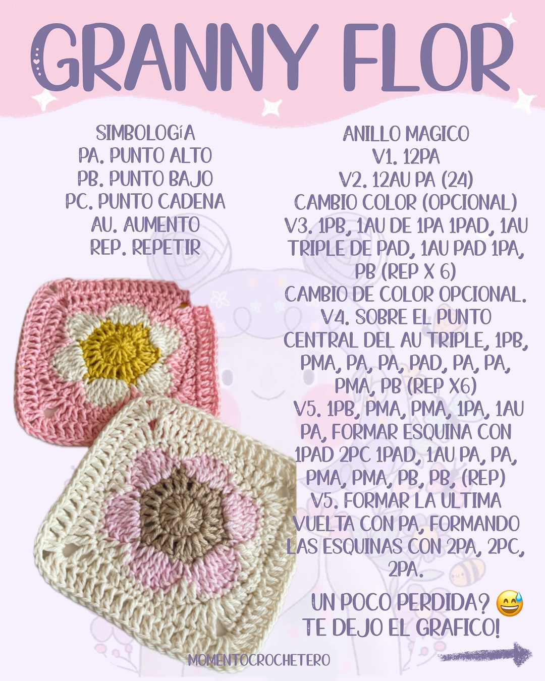 Descubre el encanto de tejer cuadrados granny con nosotros