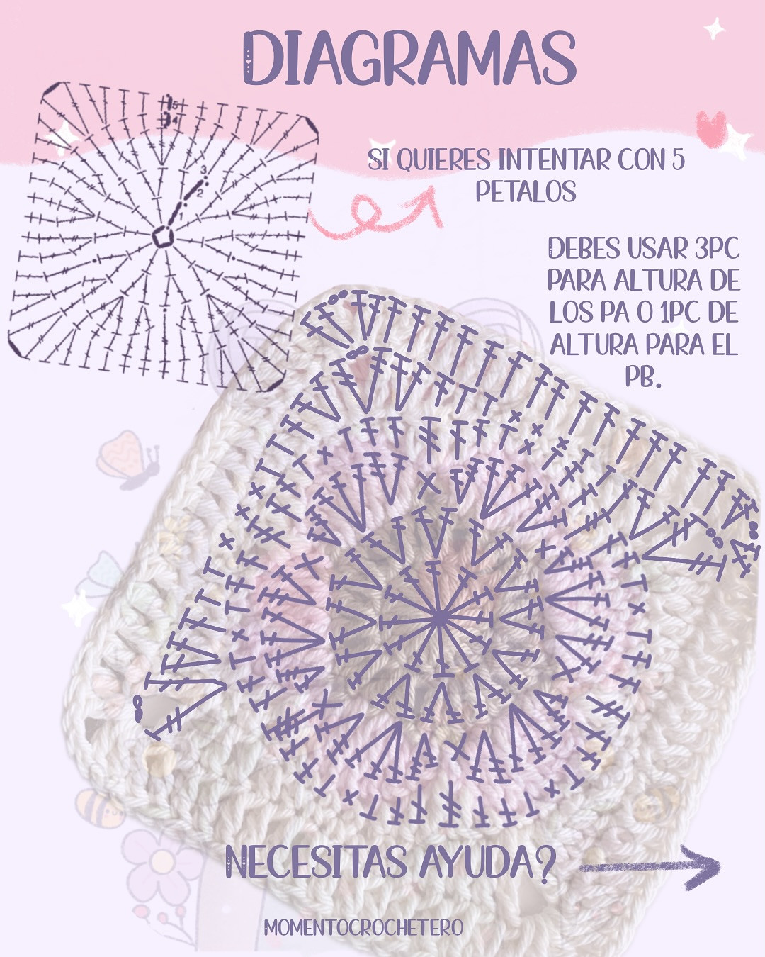 Descubre el encanto de tejer cuadrados granny con nosotros