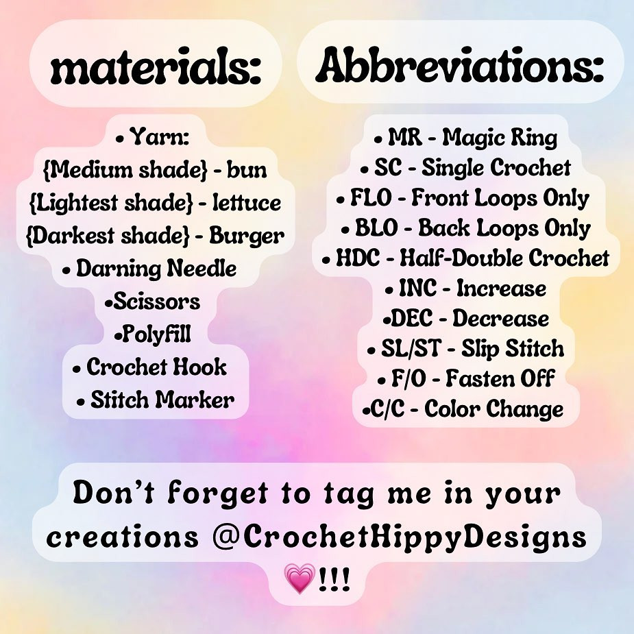 Easy and Fun Pretty Patties Crochet Pattern Tutorial