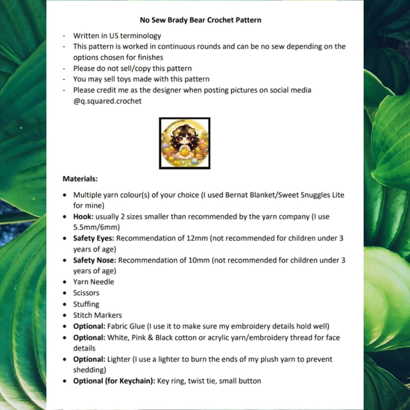 Easy No Sew Crochet Bear Pattern for Beginners