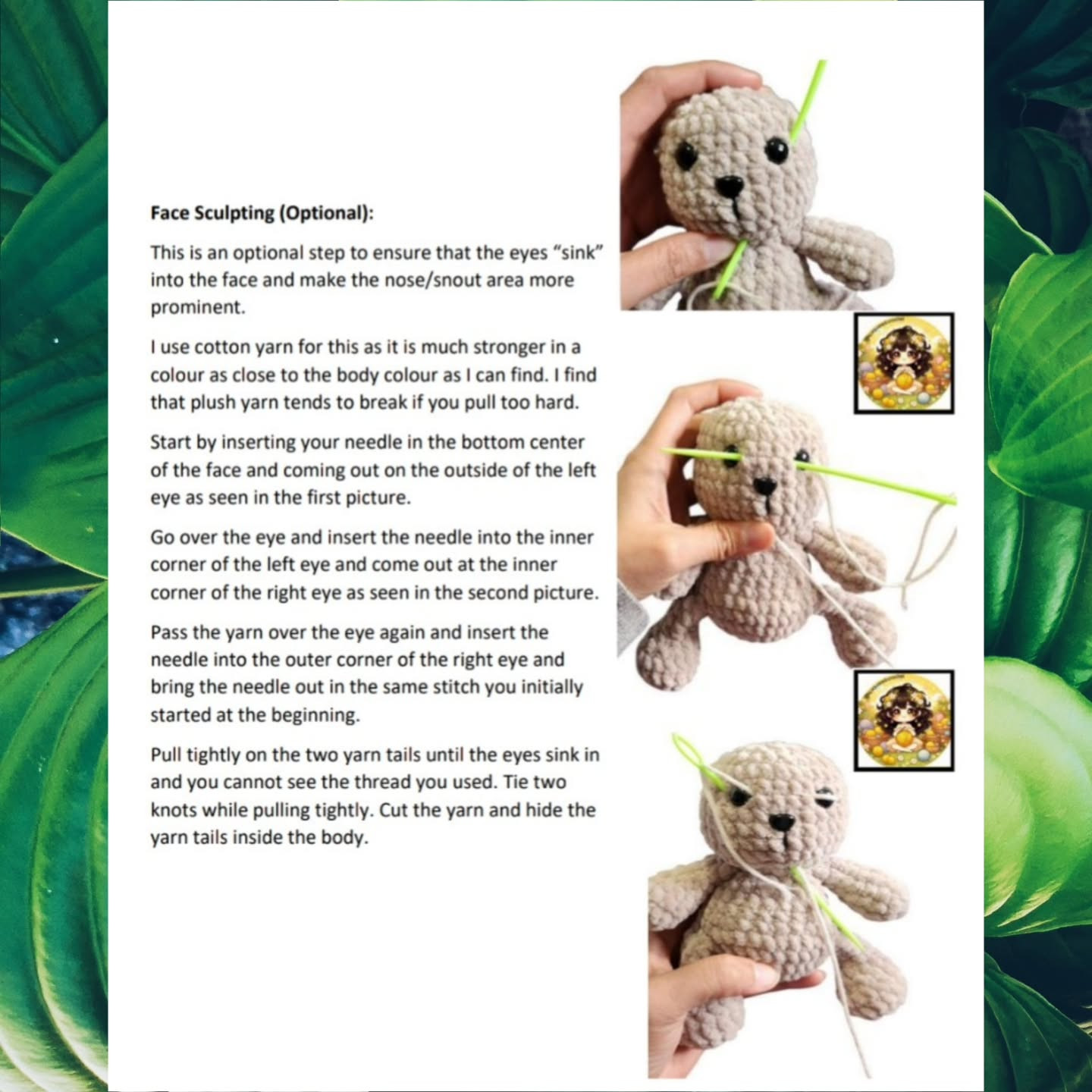 Easy No Sew Crochet Bear Pattern for Beginners