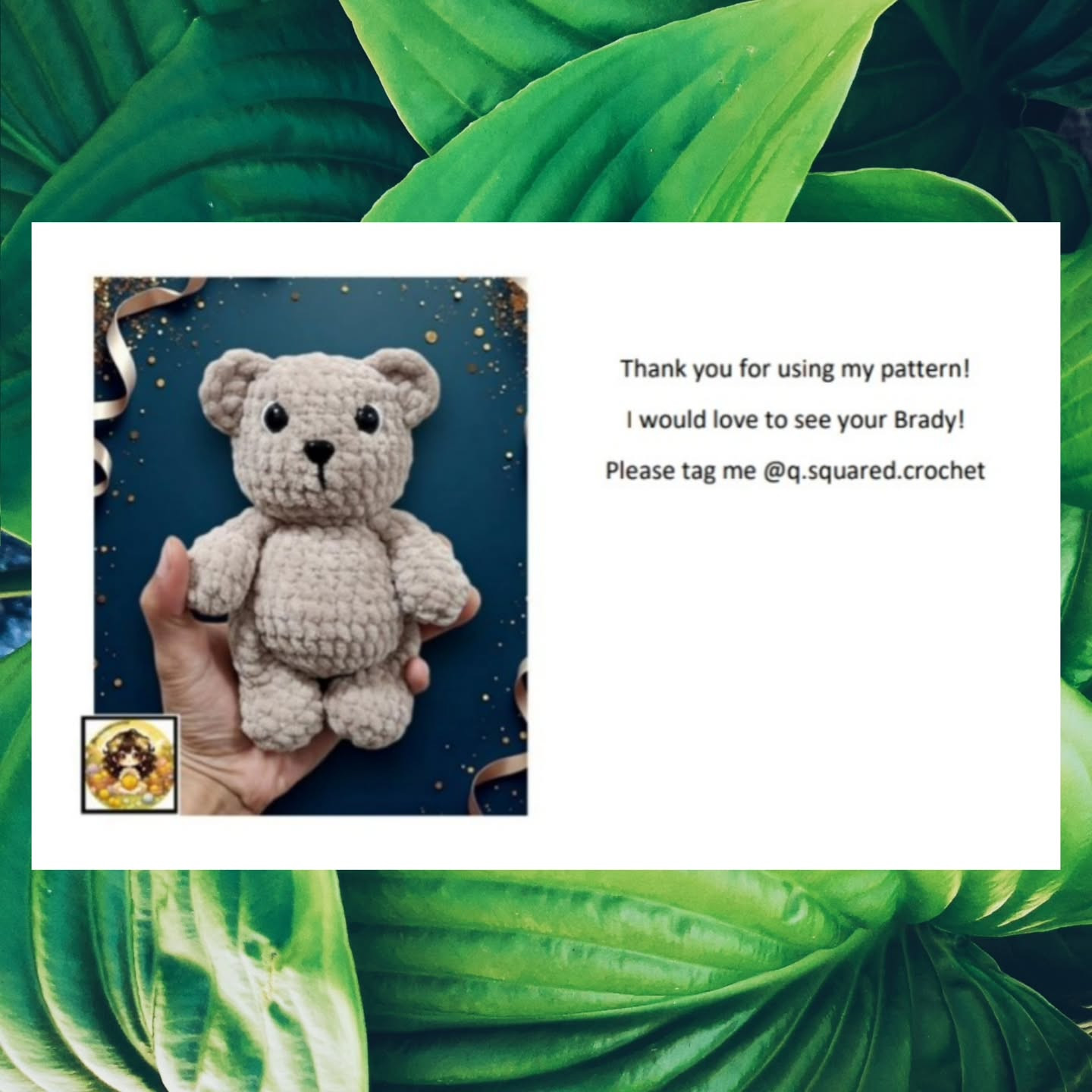 Easy No Sew Crochet Bear Pattern for Beginners