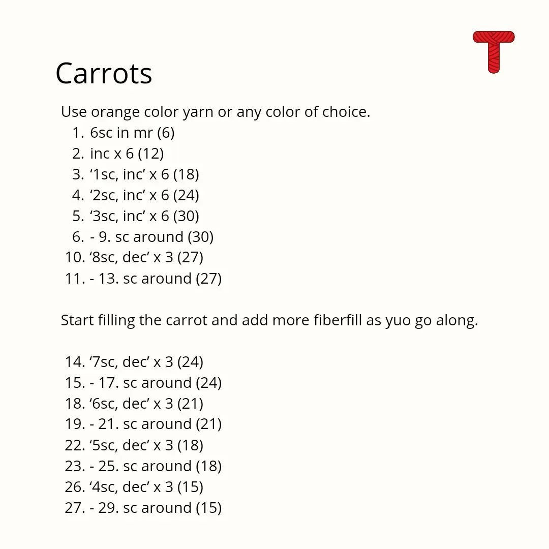Essential Crochet Tools and Materials for Crafting Carrots