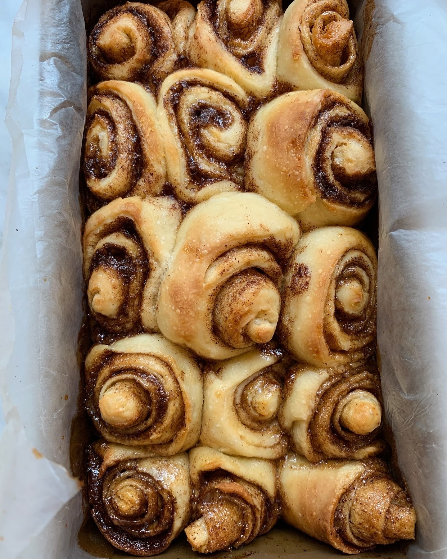 Fluffy Sourdough Cinnamon Rolls with Cream Cheese Bliss