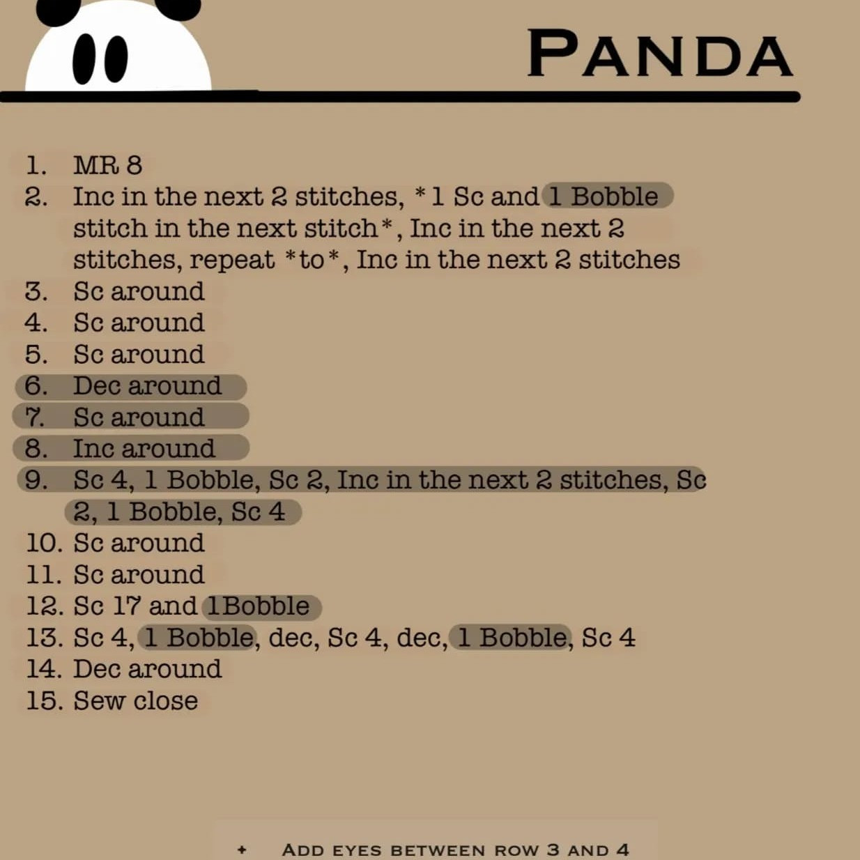 Free Crochet Pattern: Adorable 4-in-1 Animal Set