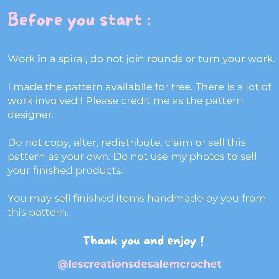 Free Crochet Pattern: Adorable Blue Creature Low-Sew Design